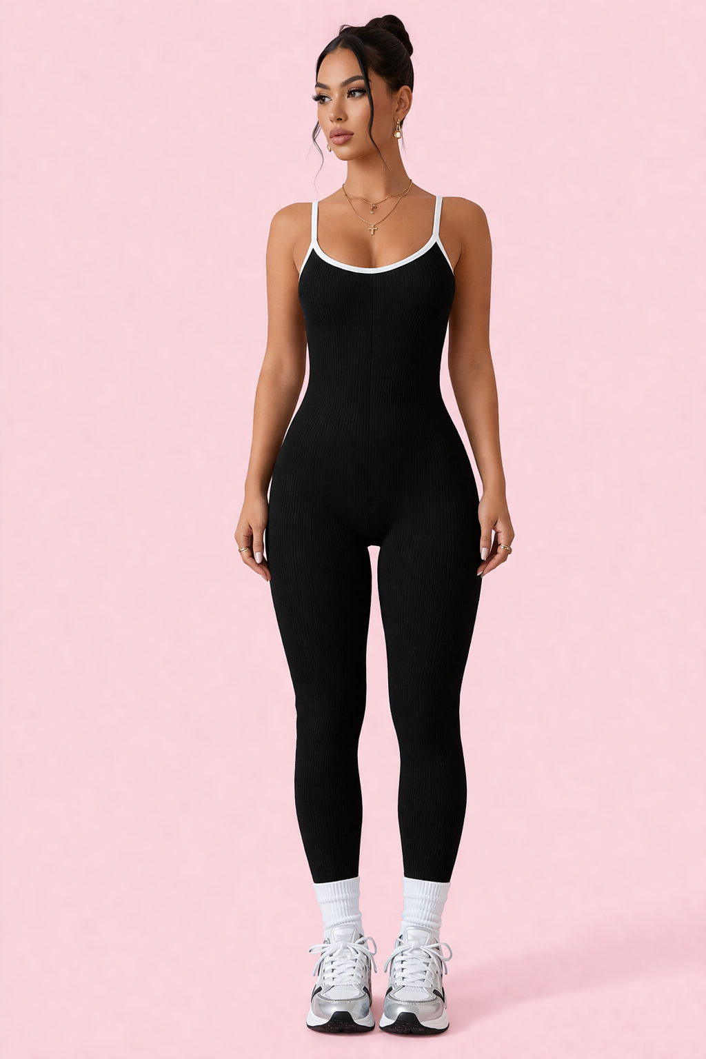 Sports Jumpsuit Fitness Bodysuit