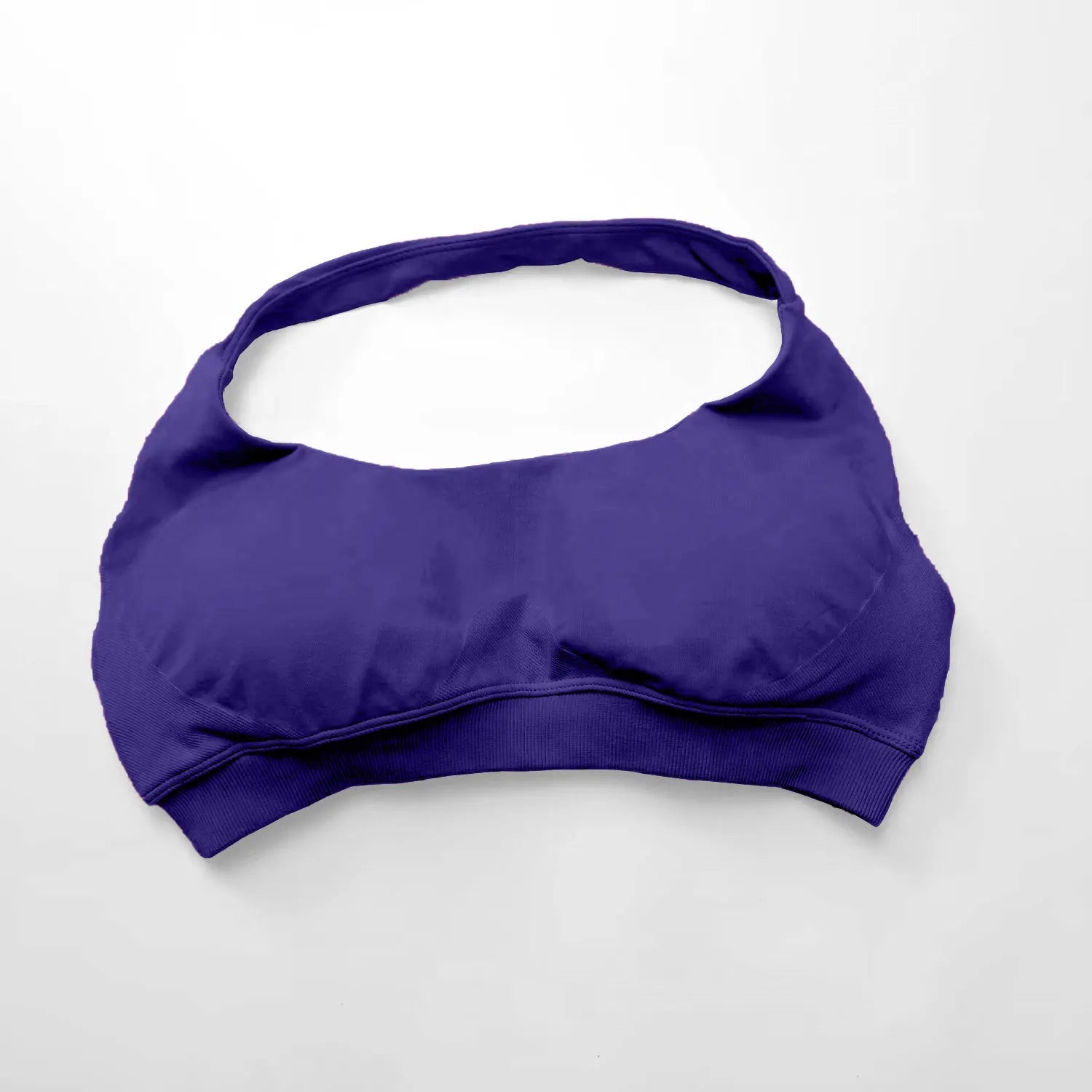 Seamless Halter Push Up Sports Bra