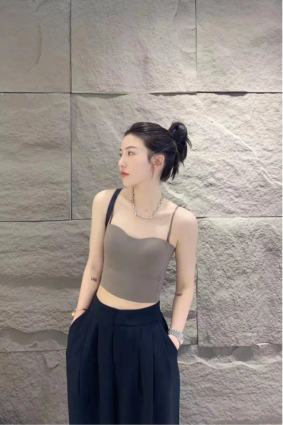Seamless U-Back Gym Tank Top