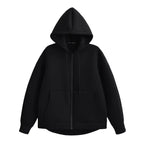 Oversized Zipper Hoddie Jacket