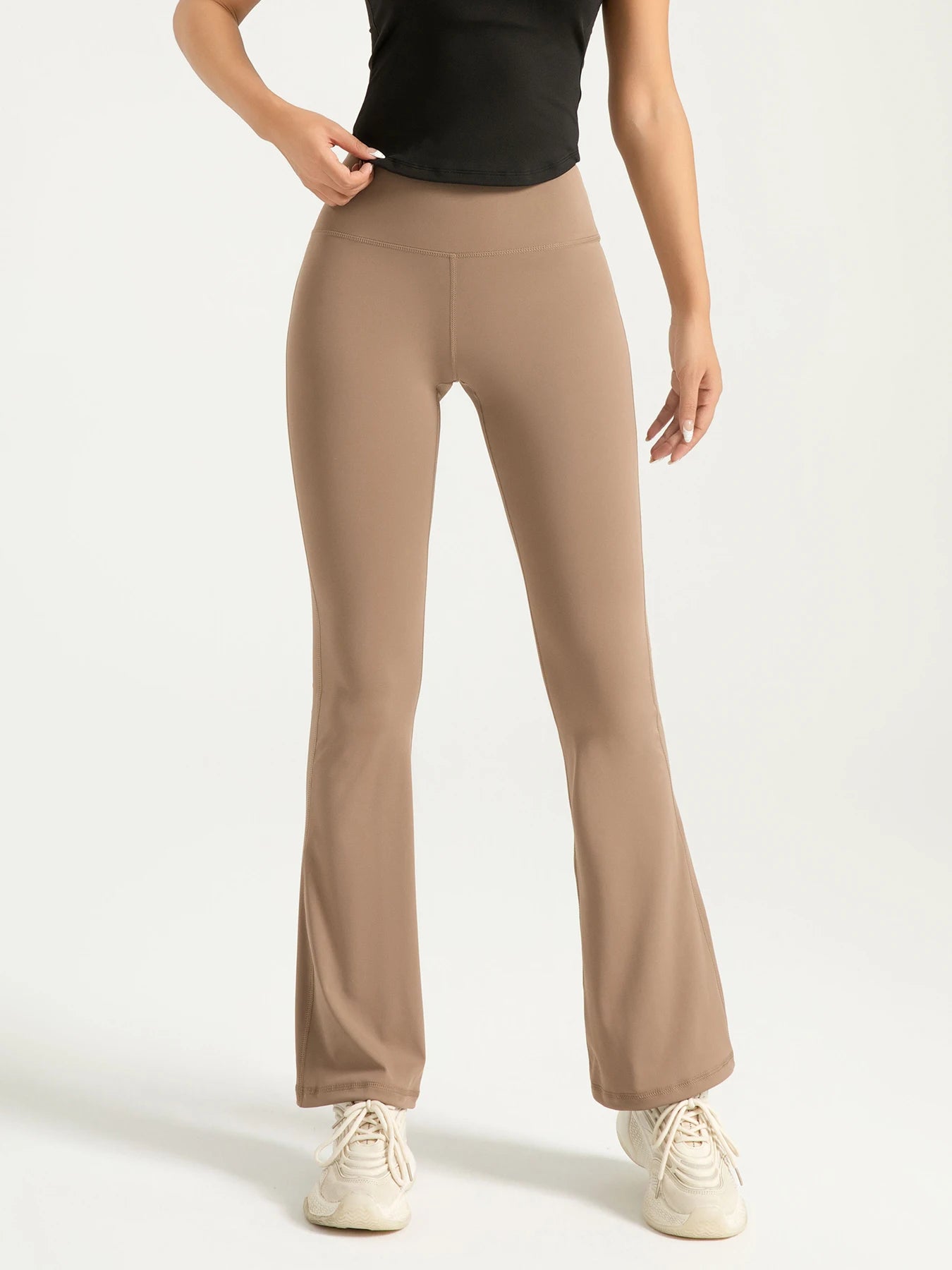 High Waist Flared Yoga Pants