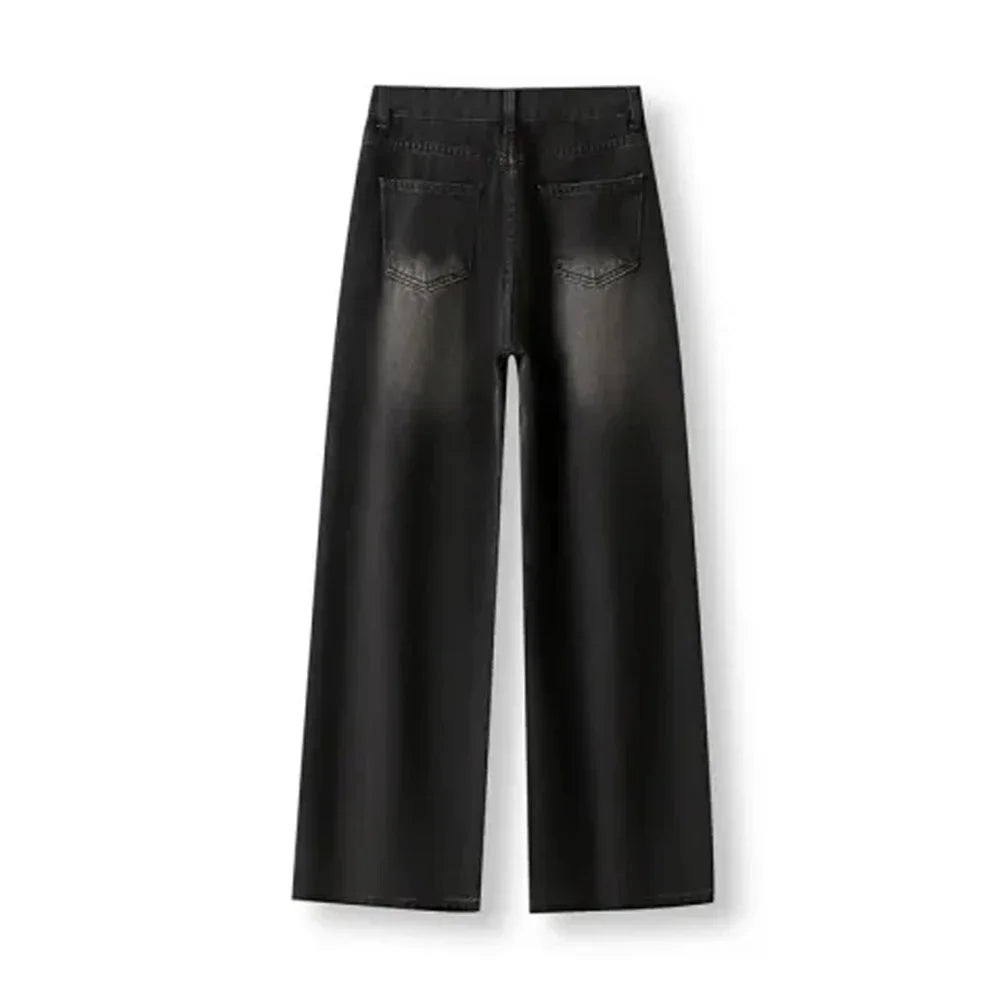 High Waist Baggy Jeans