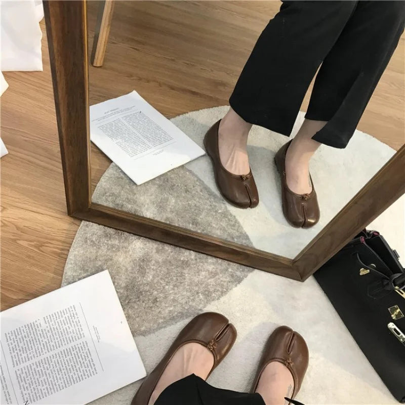 Tabi Ballet Flat Shoes