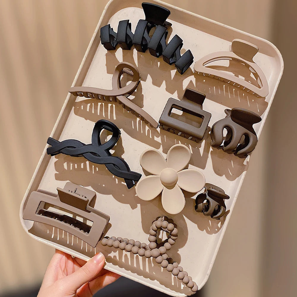 Hair Clip Set - 10/11 pcs