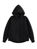 Oversized Zipper Hoddie Jacket