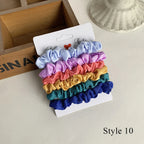 Hair Scrunchies Set - 3/6 pcs