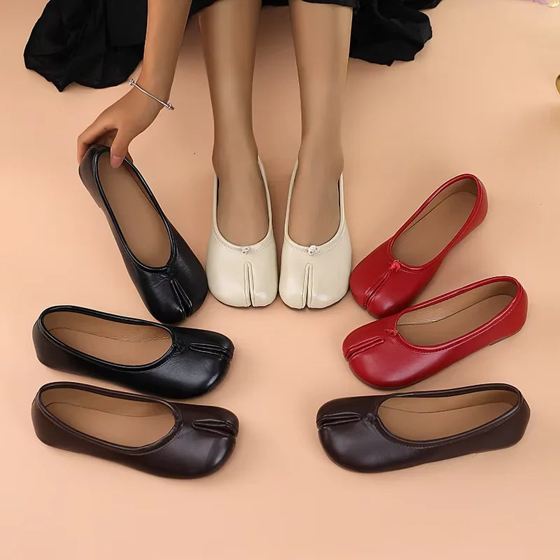 Tabi Ballet Flat Shoes