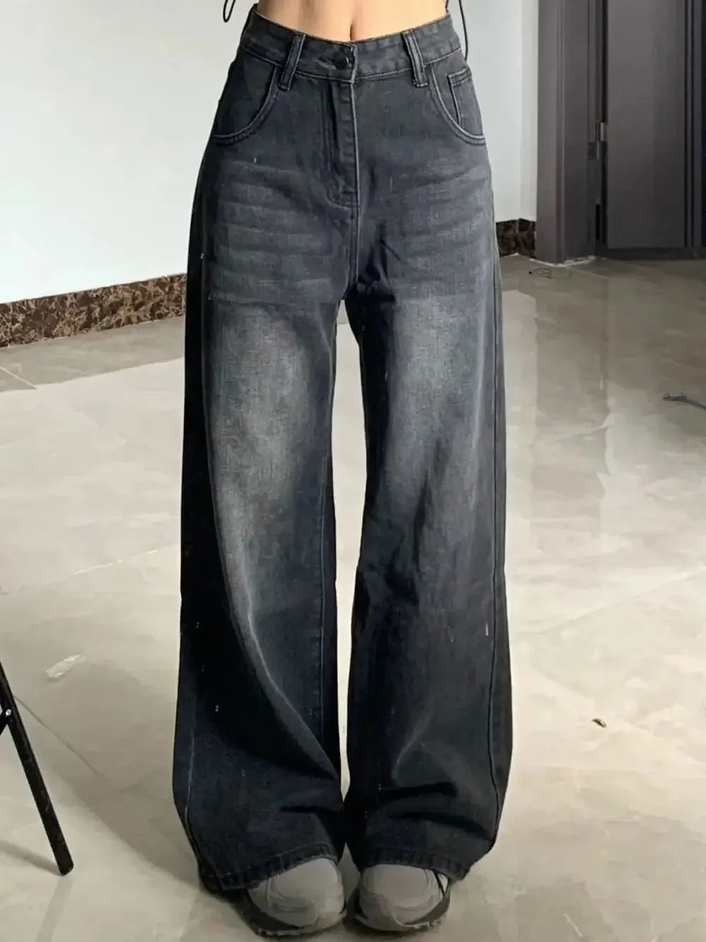 High Waist Baggy Jeans