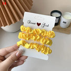 Hair Scrunchies Set - 3/6 pcs