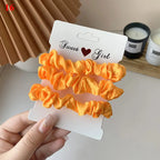 Hair Scrunchies Set - 3/6 pcs