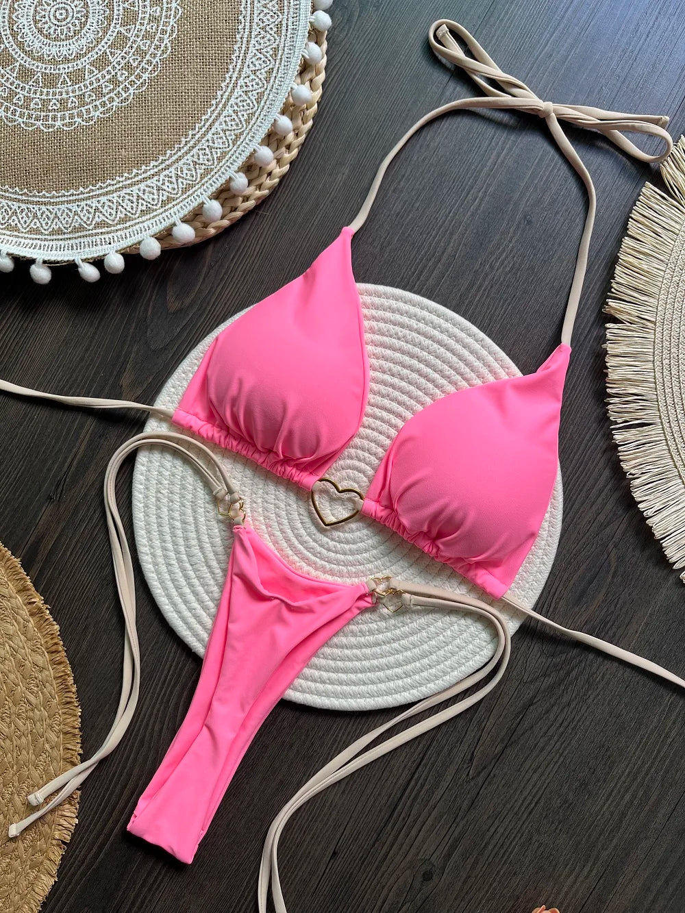 Halter Bikini Set