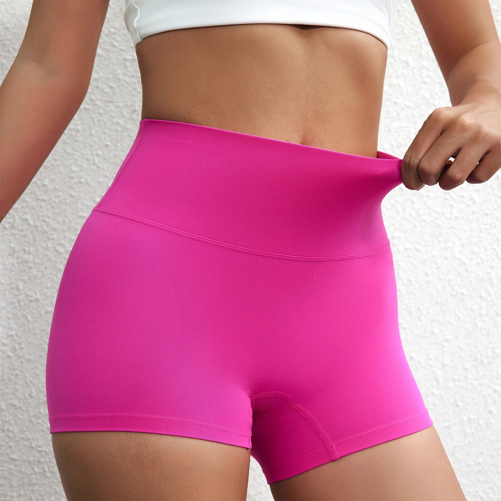 High Waist Fitness Shorts