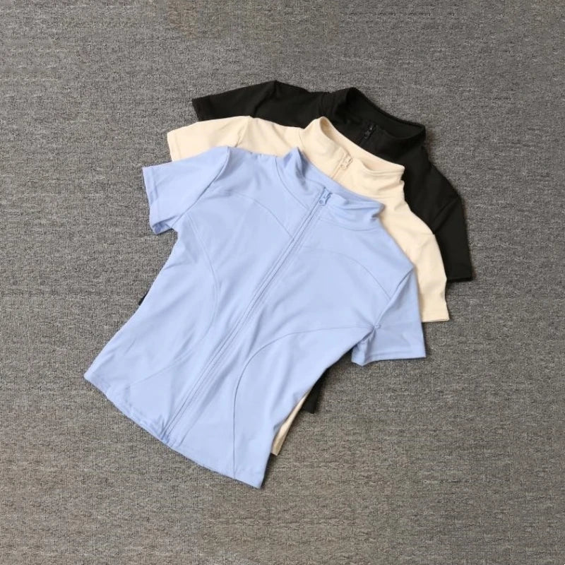 Zip-Up Training Top