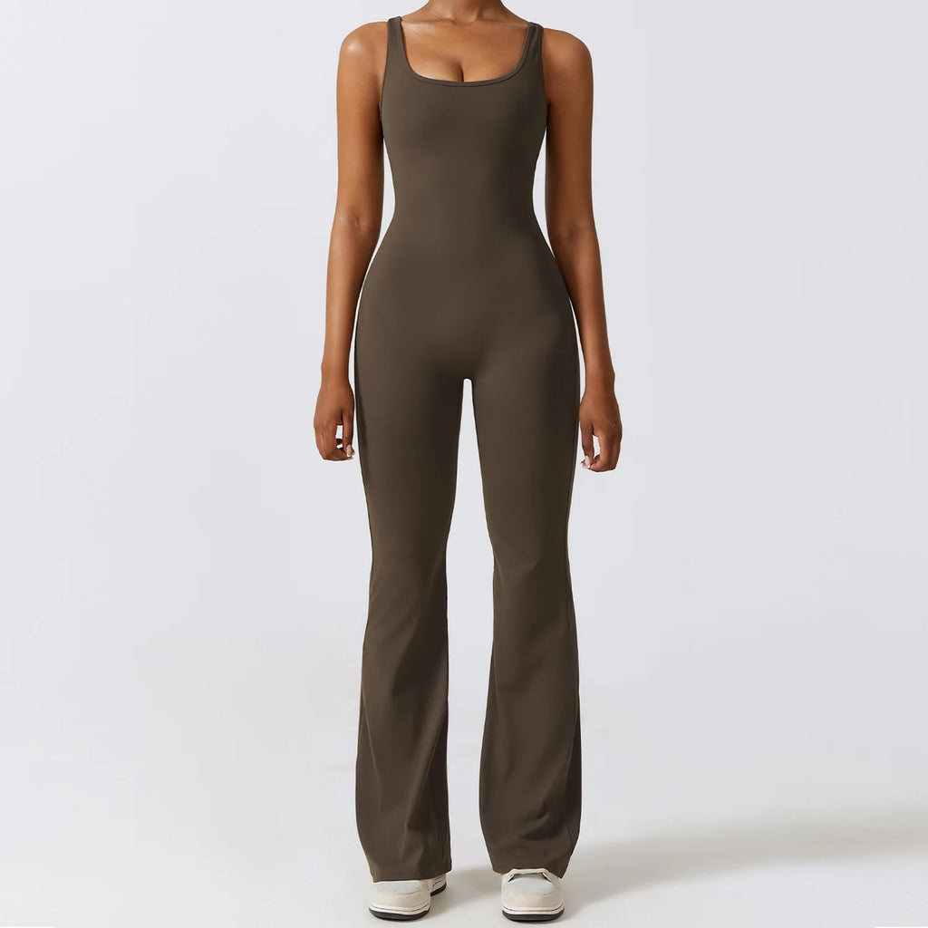 Yoga Jumpsuit Push Up Bodysuit