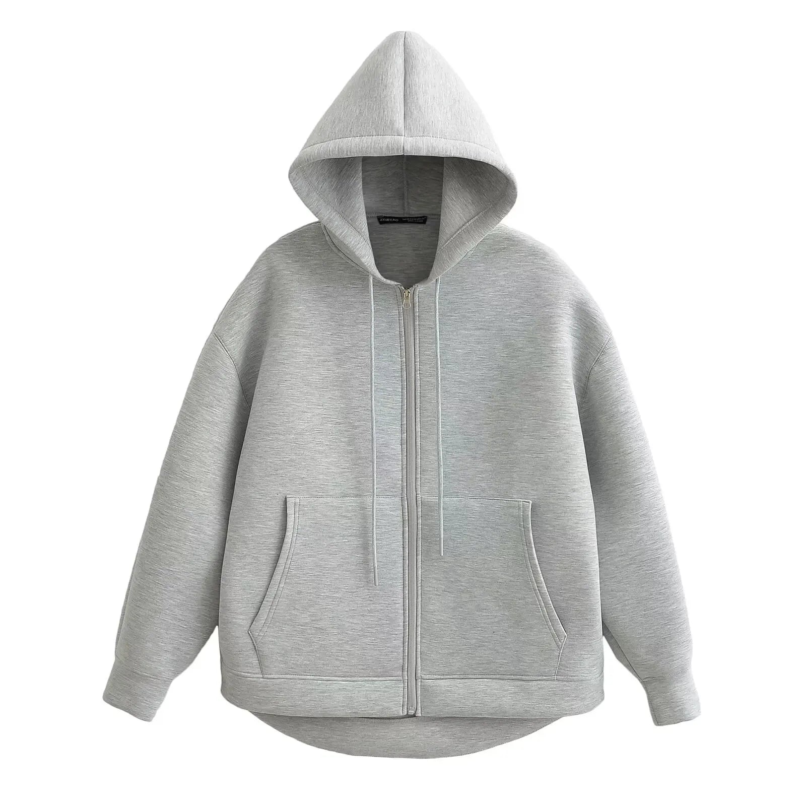 Oversized Zipper Hoddie Jacket