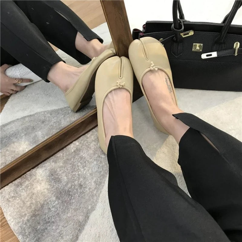 Tabi Ballet Flat Shoes