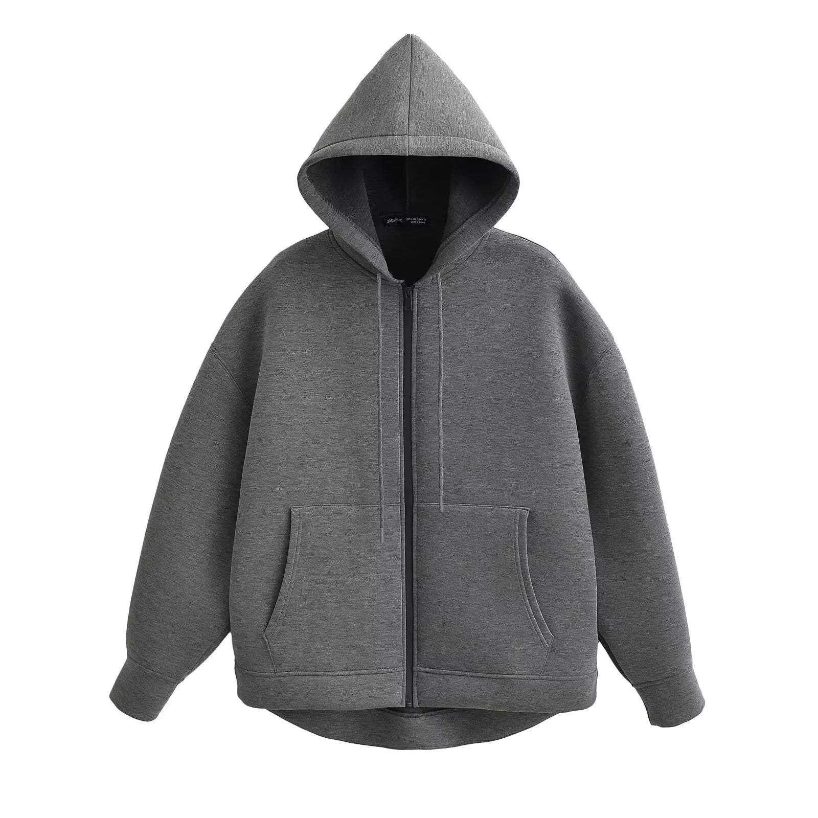 Oversized Zipper Hoddie Jacket