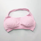 Seamless Halter Push Up Sports Bra