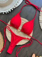 Halter Bikini Set