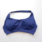 Seamless Halter Push Up Sports Bra