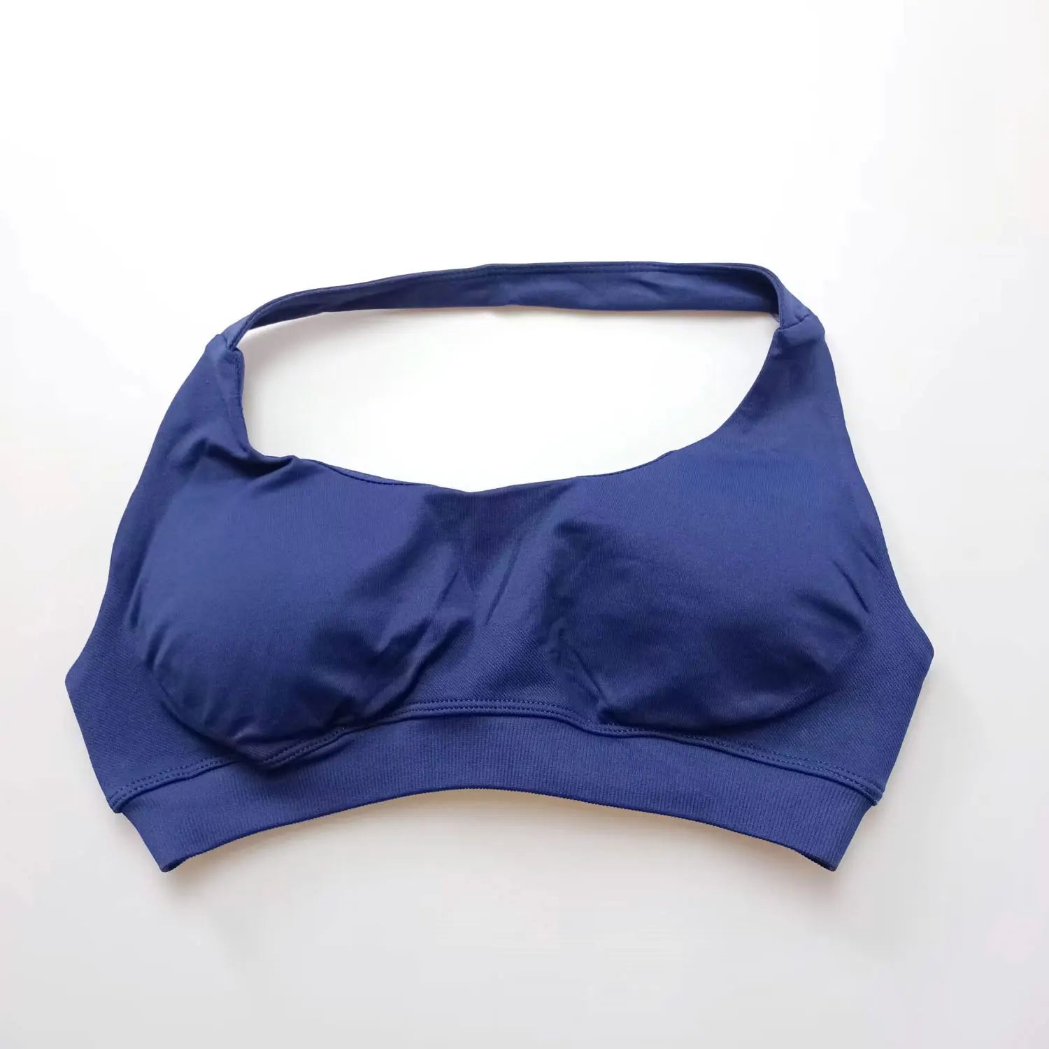 Seamless Halter Push Up Sports Bra