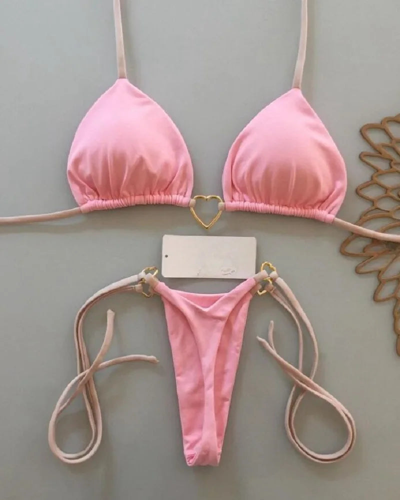 Halter Bikini Set