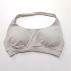 Seamless Halter Push Up Sports Bra