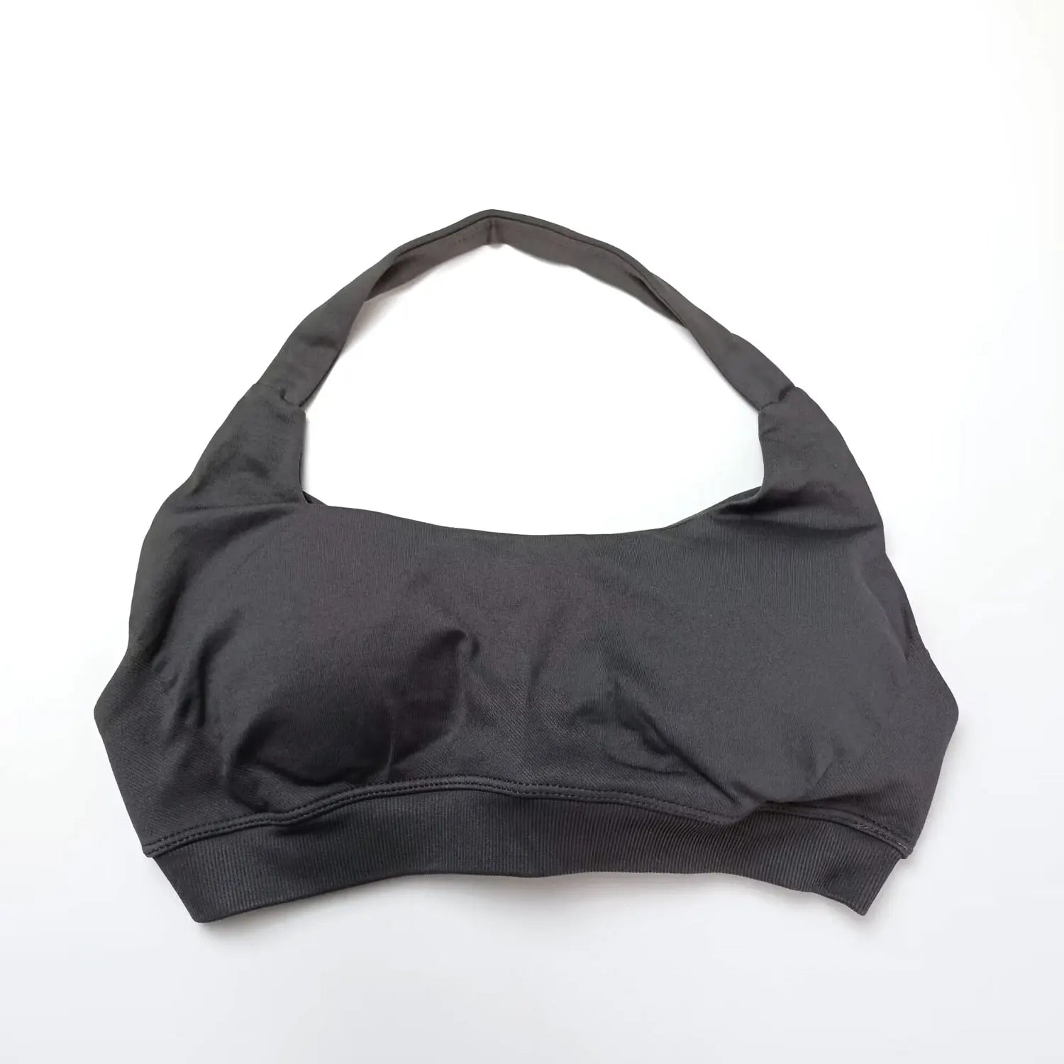 Seamless Halter Push Up Sports Bra