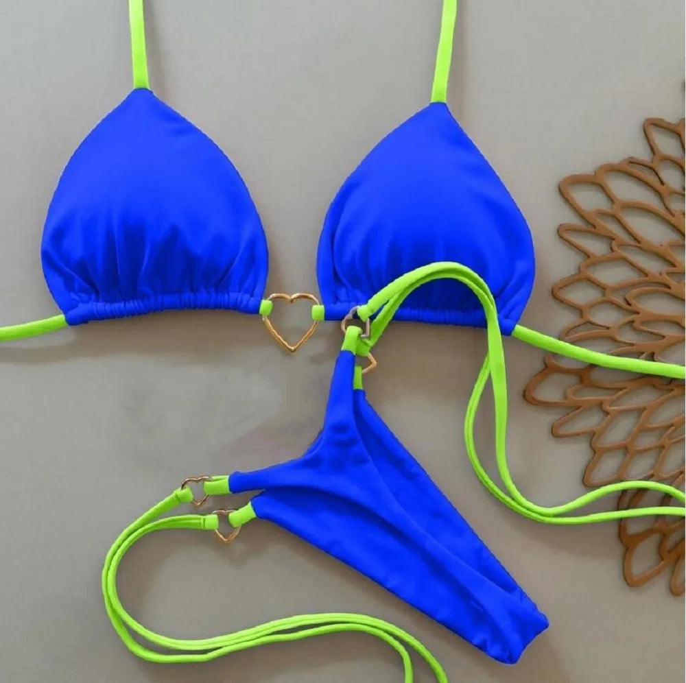 Halter Bikini Set