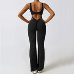Yoga Jumpsuit Push Up Bodysuit