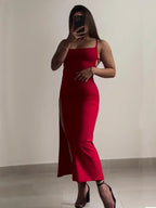 Halter Strap Bodycon Mini Dress