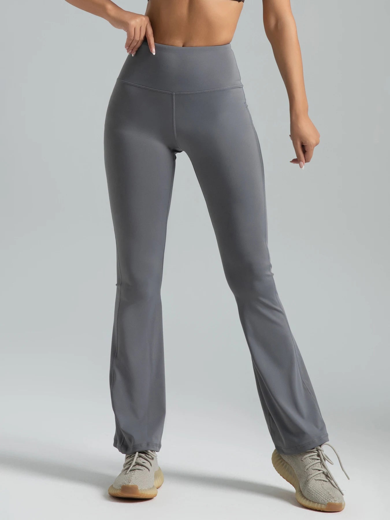 High Waist Flared Yoga Pants
