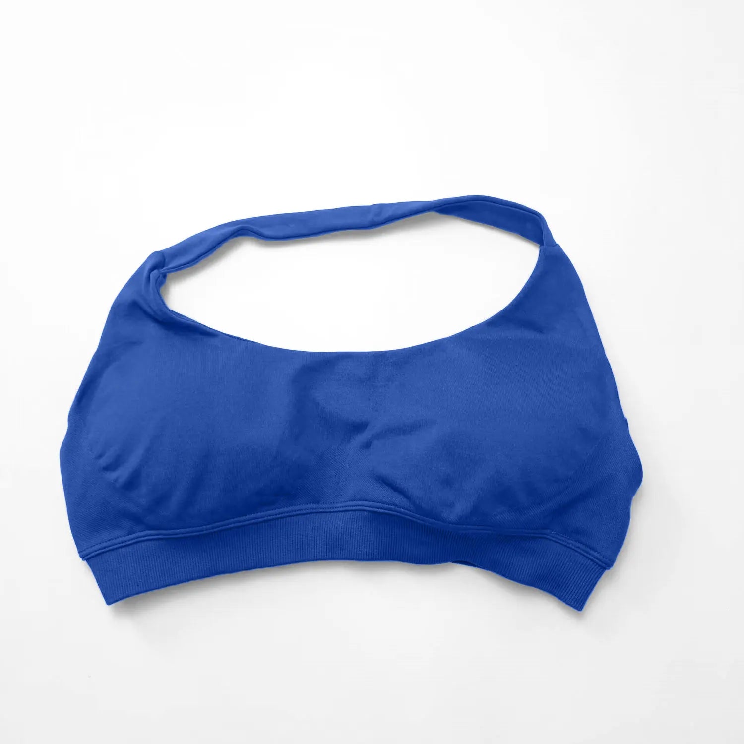 Seamless Halter Push Up Sports Bra