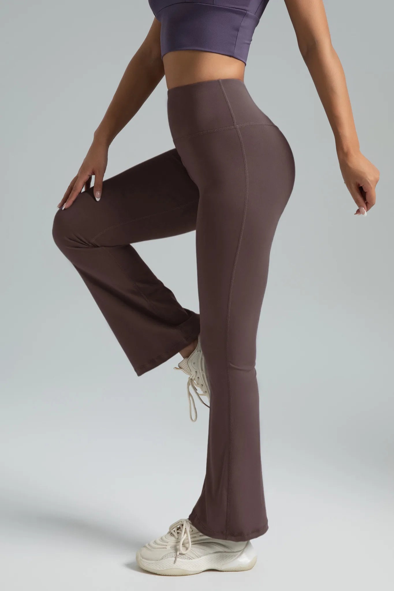 High Waist Flared Yoga Pants