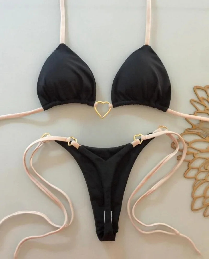 Halter Bikini Set