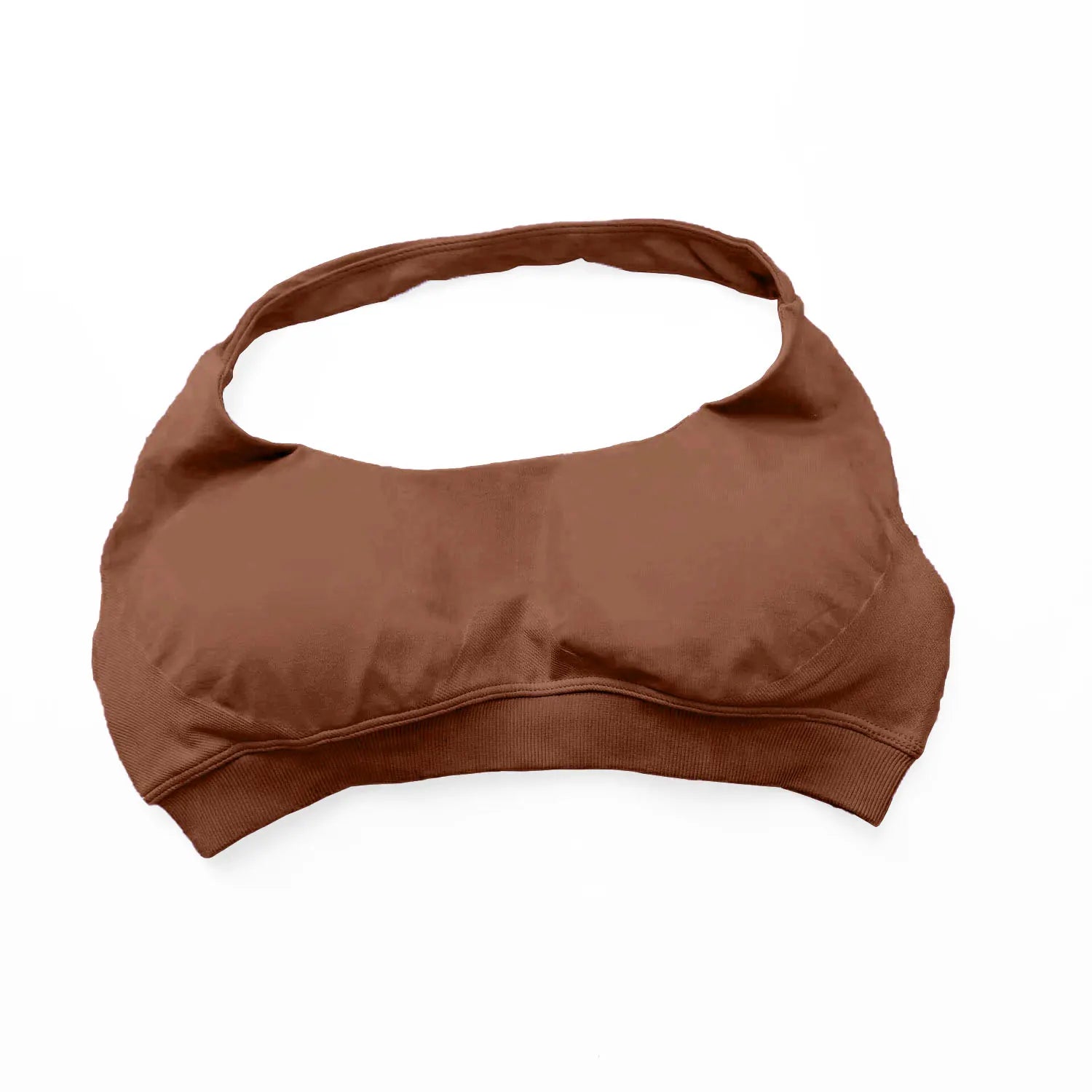 Seamless Halter Push Up Sports Bra