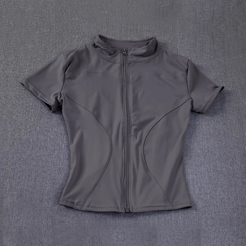 Zip-Up Training Top