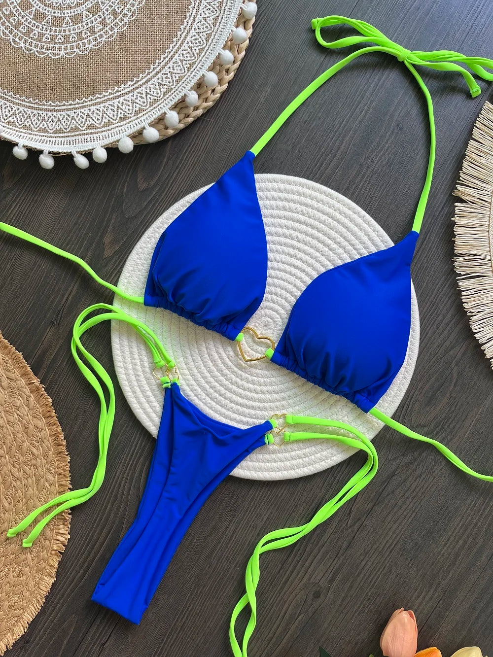 Halter Bikini Set
