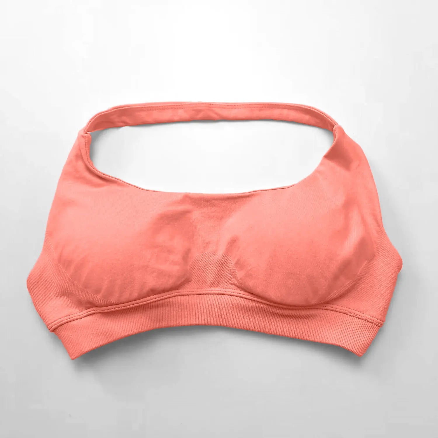 Seamless Halter Push Up Sports Bra