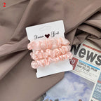 Hair Scrunchies Set - 3/6 pcs