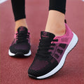 Breathable Mesh Lace Up Sneakers